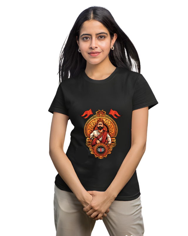 #01 Shivaji Maharaj Customized T-Shirt