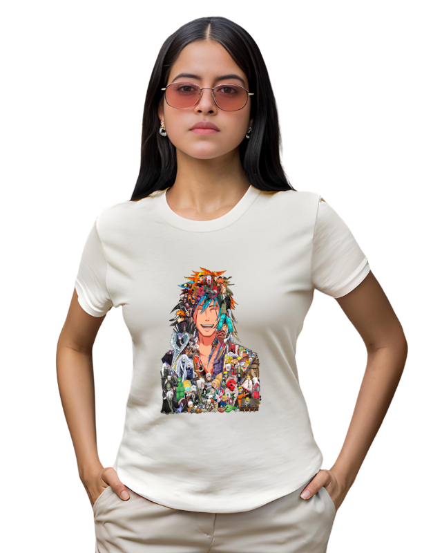 #20 Anime Characters Design T-shirt