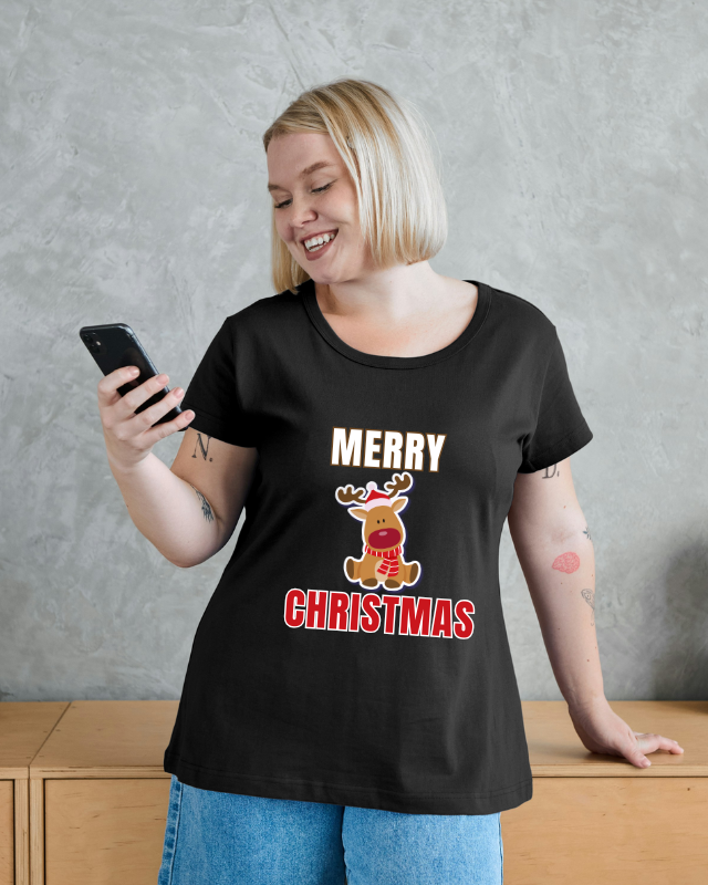 #08 Merry Christmas Customized T-Shirt